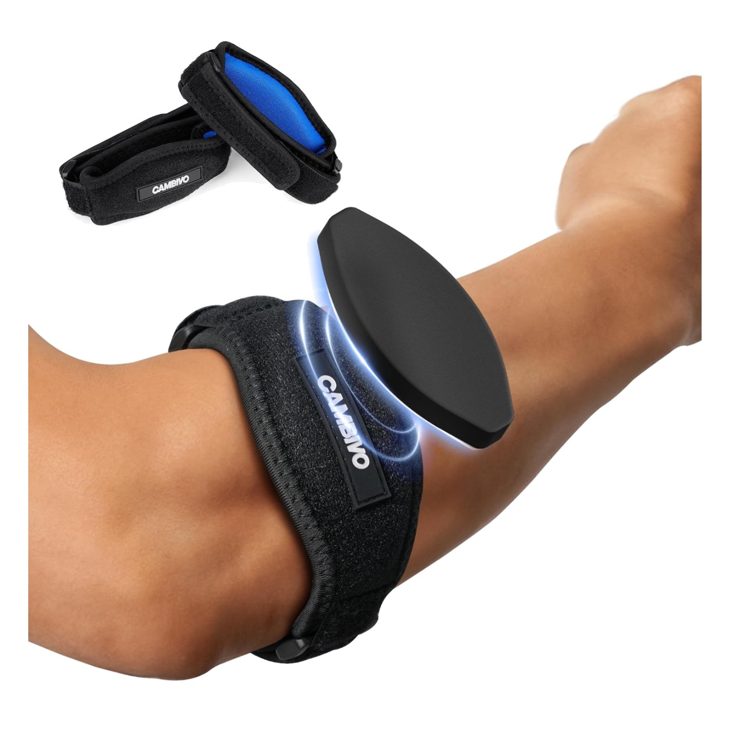 2 Pack Tennis Elbow Brace for Men & Women, Elbow Pain Relief for Tendonitis, …
