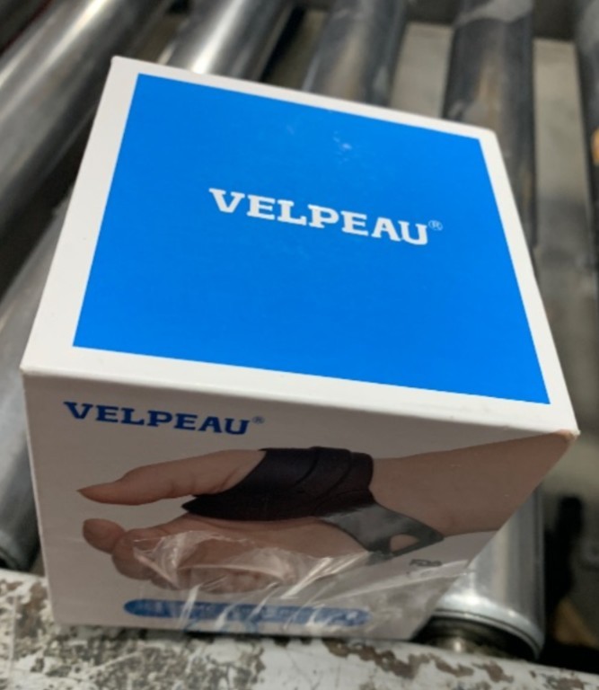 Velpeau Flexible CMC Thumb Brace – Soft Rubber Thumb Splint for Arthritis Pain