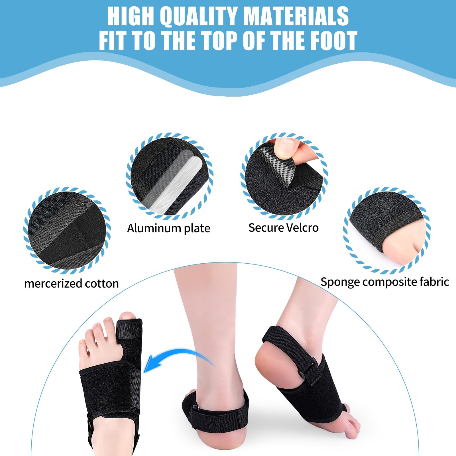 Recovist Bunion Brace for Women & Men – Corrector & Big Toe…