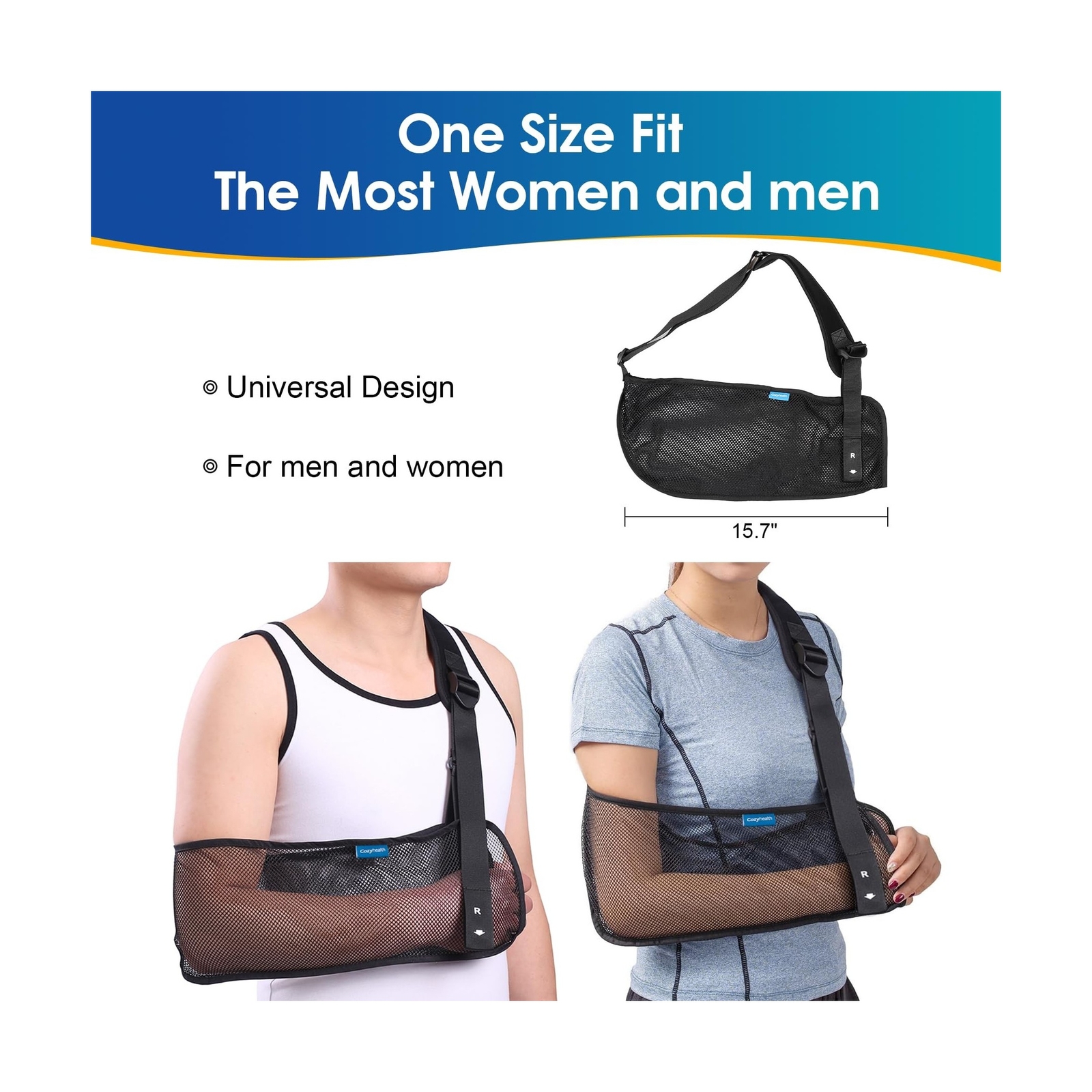 Mesh Arm Shoulder Sling Medical Shoulder Immobilizer for Shoulder Injury Torn…