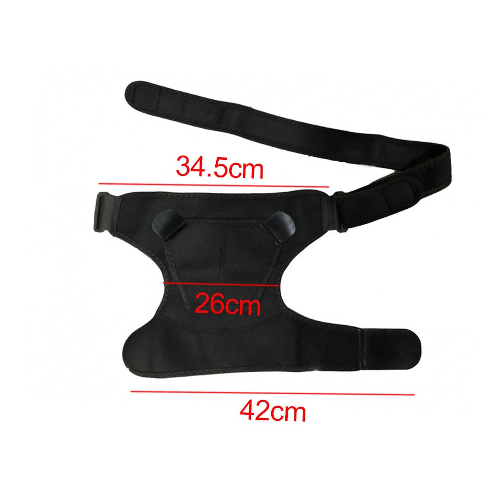 Adjustable Shoulder Brace w/ Pressure Pad Rotator Cuff Pain Relief Support Belt