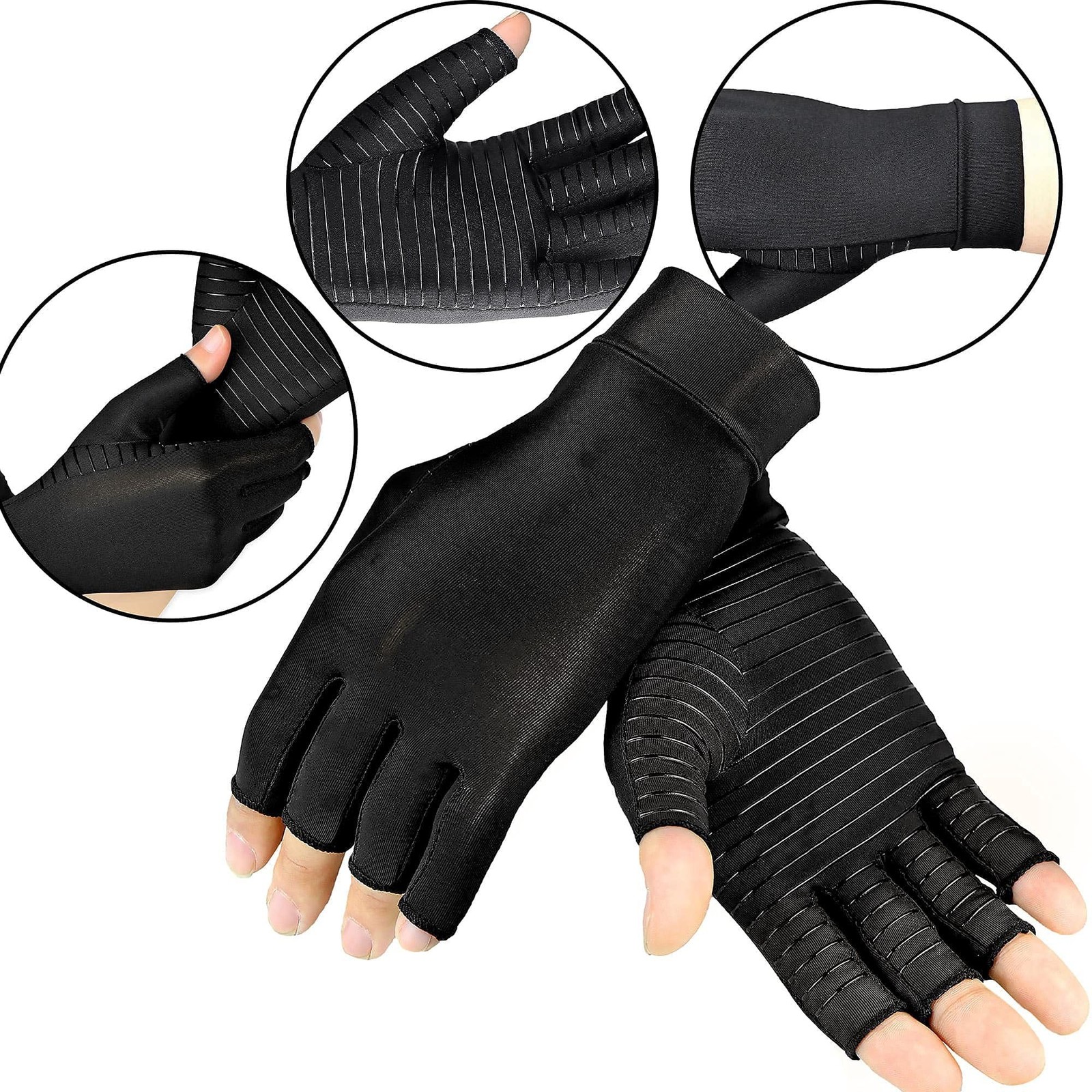 Copper Compression Gloves for Arthritis Pain Relief, Arthritis Gloves for Wom…