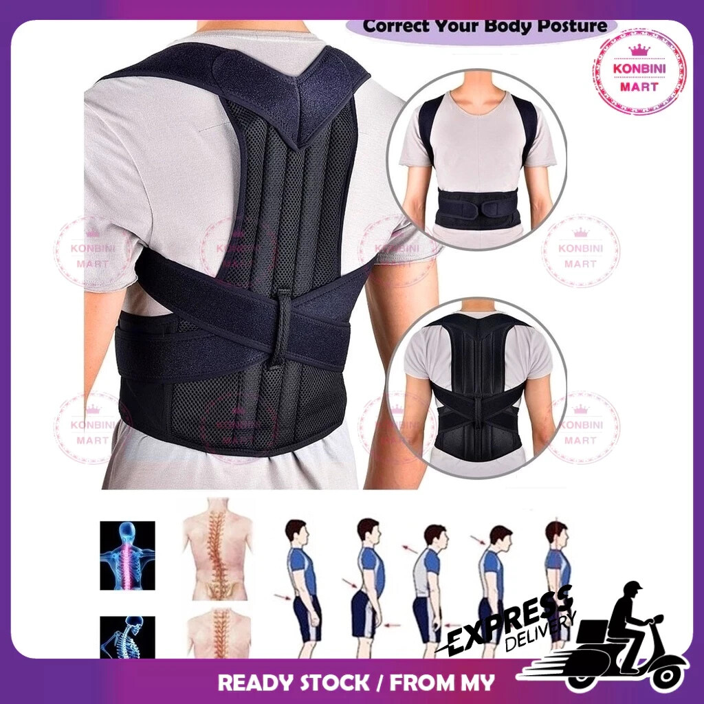 Back Support Belt Posture Shoulder Corrector Bracket Align Relieve Pain UNISEX