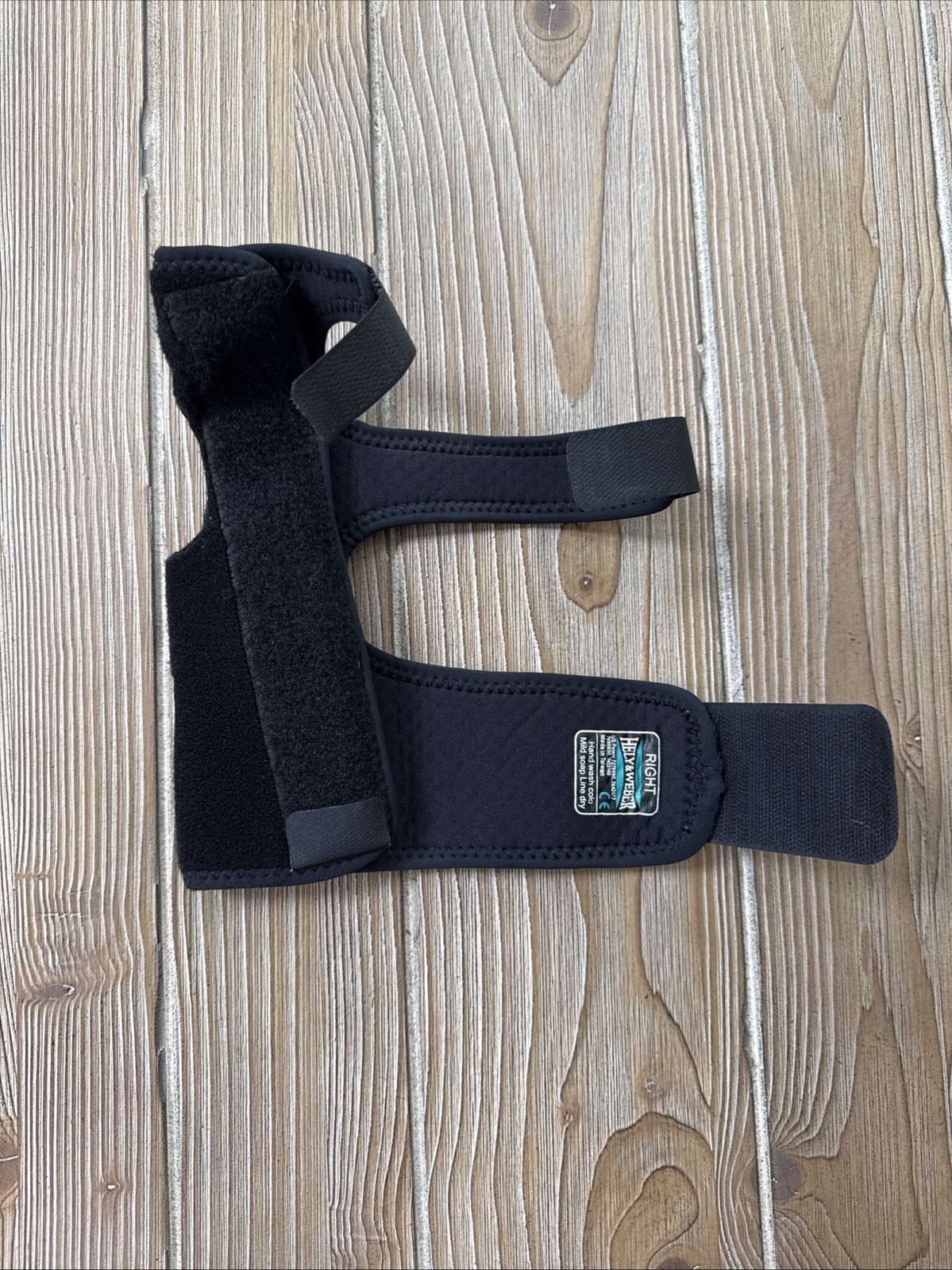 Hely & Weber TKO The Knuckle Orthosis, Right Adjustable Malleable Black