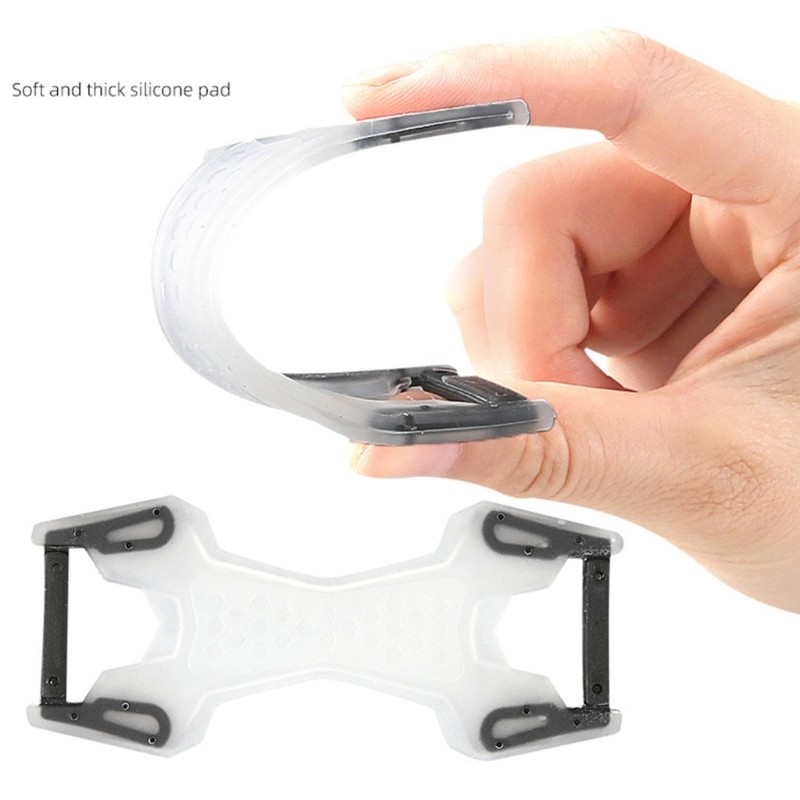 Silicone Patella Brace Shock Absorption Breathable Patella Knee Support Strap