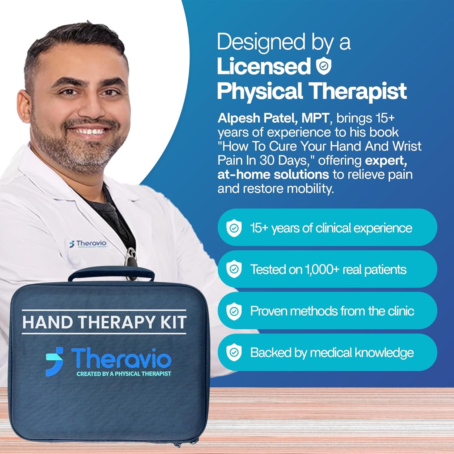 Hand Therapy Equipment for Rehabilitation and Recovery – Hand Therapy Kit with G