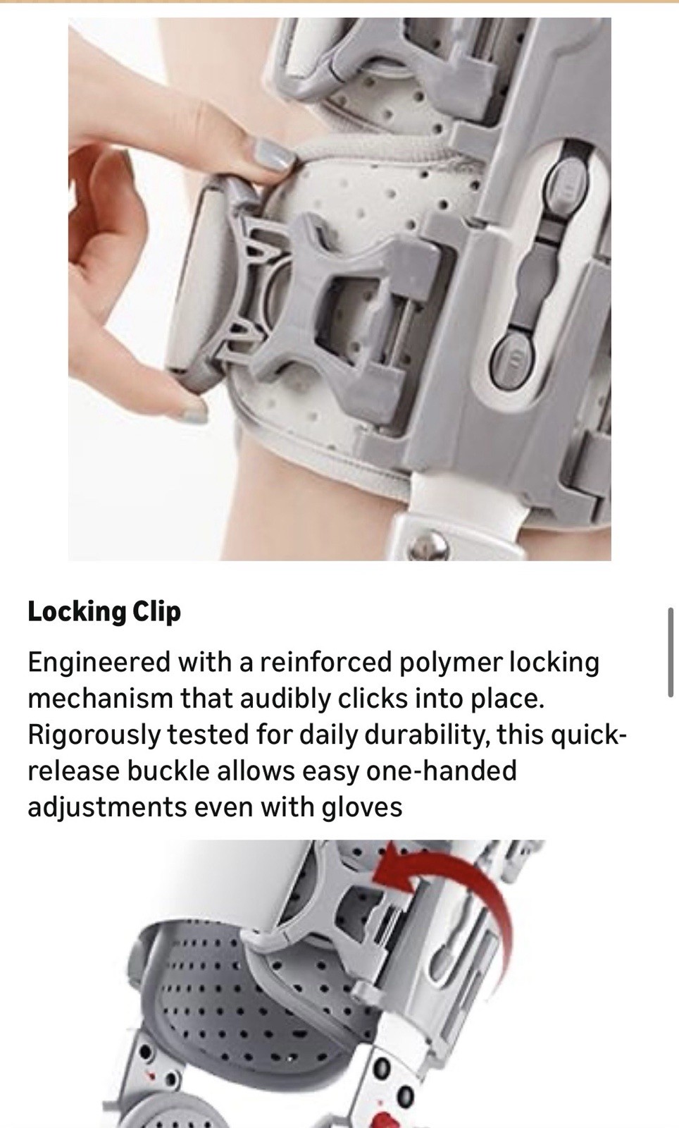GoHelmate Adjustable ROM Knee Brace Hinged Post-Op Support FREE SHIP