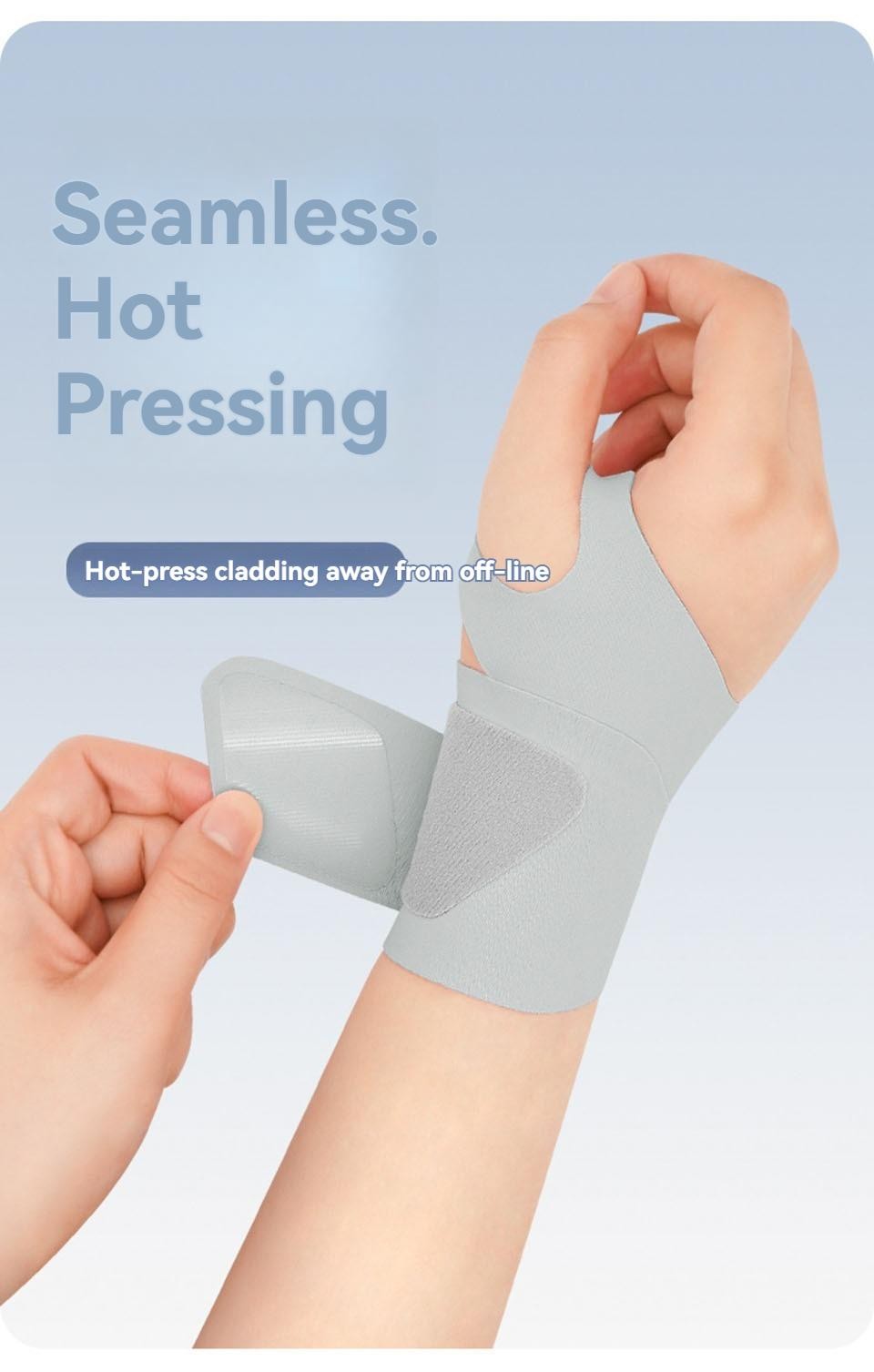 Aolikes Ultra Thin and Soft Wrist Brace Wrist Wraps for Men and Women, Adjustabl