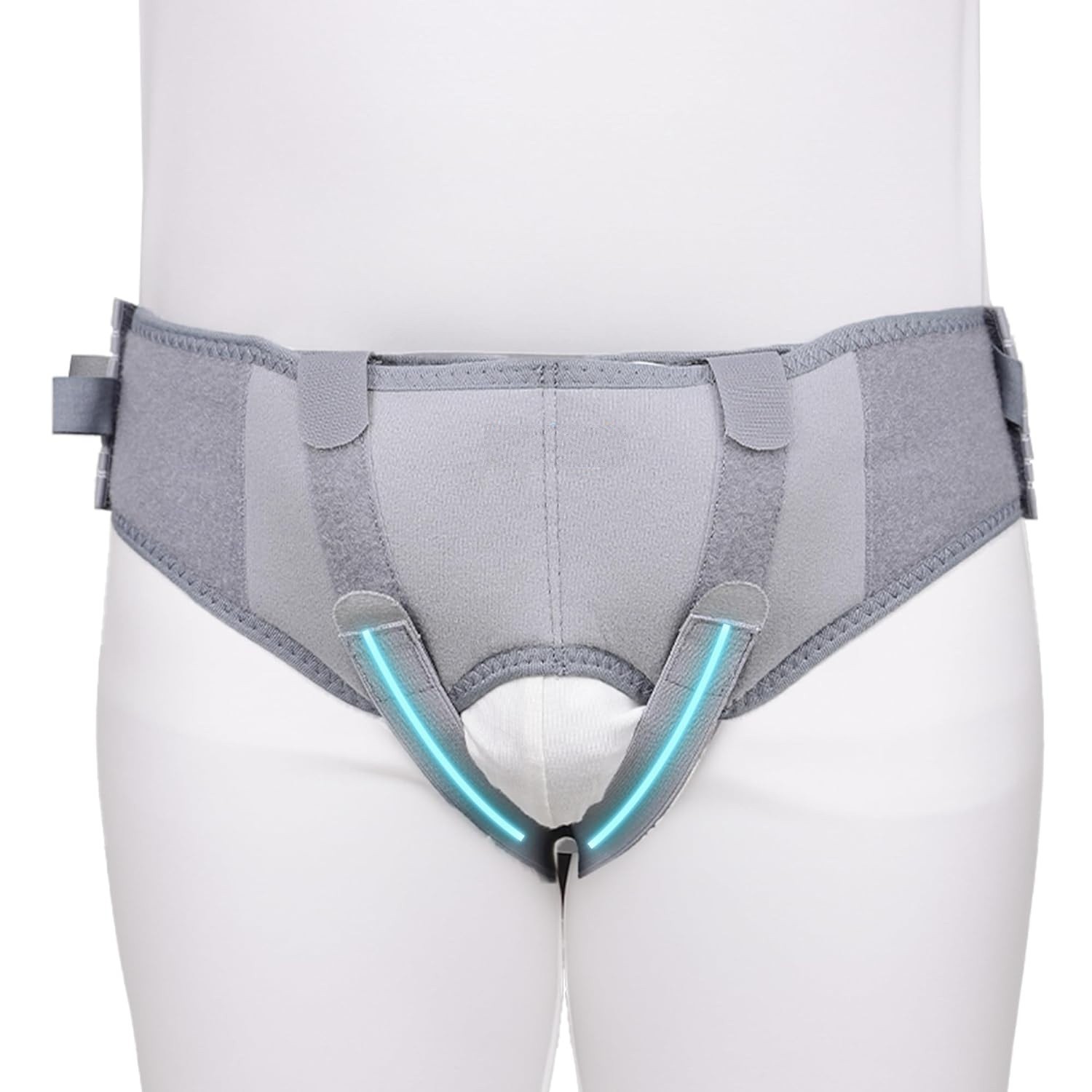 “Hernia Belt For Men(Size-L) With Two Detachable Foam Pads Provide Support “