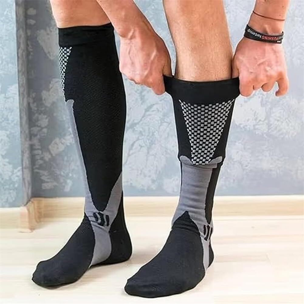 Professional Compression Socks Stockings Women Men Knee High 20-30 mmHG