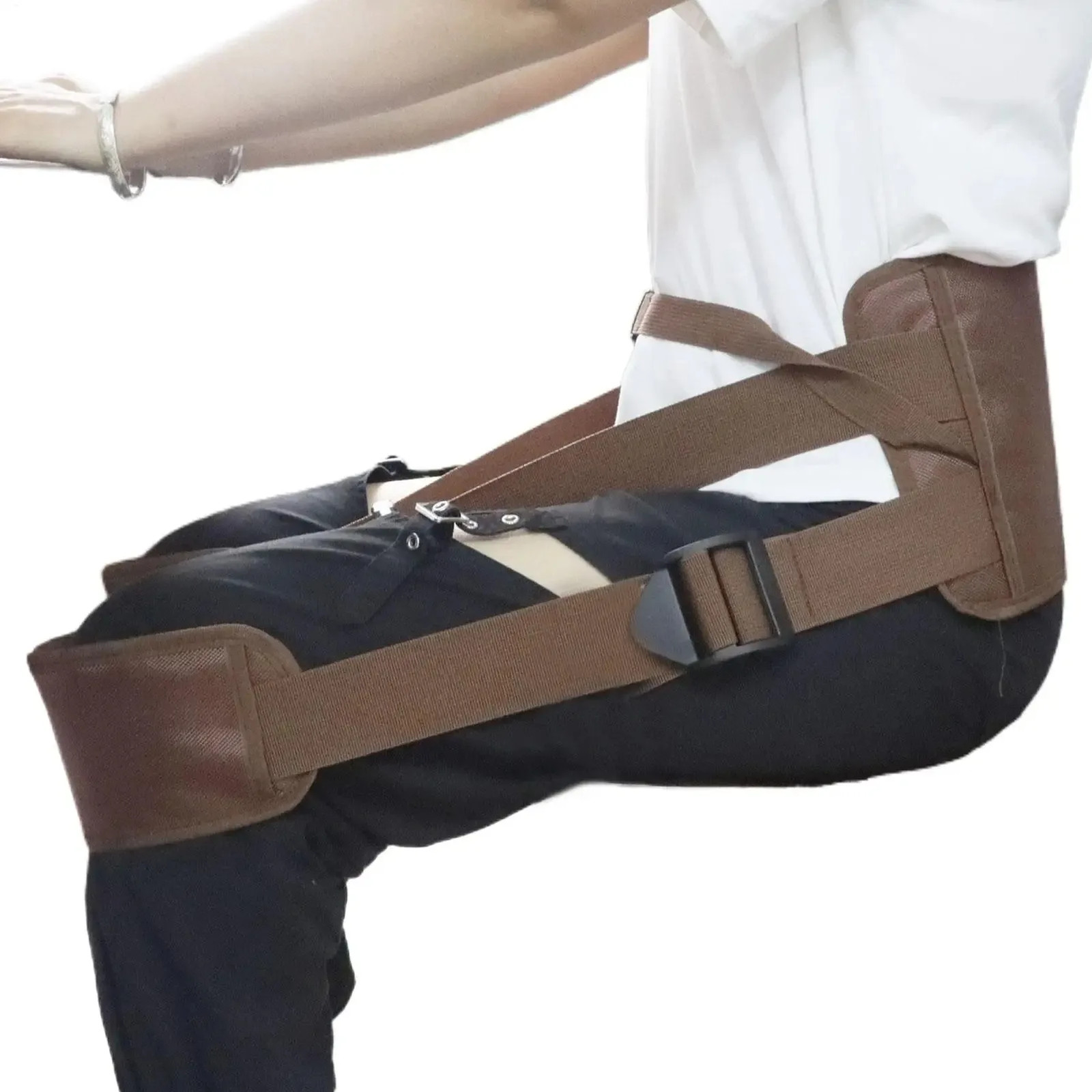 Yoga Meditation Belt Zen Double Lotus Leg Fix Belt Auxiliary Tension Belt