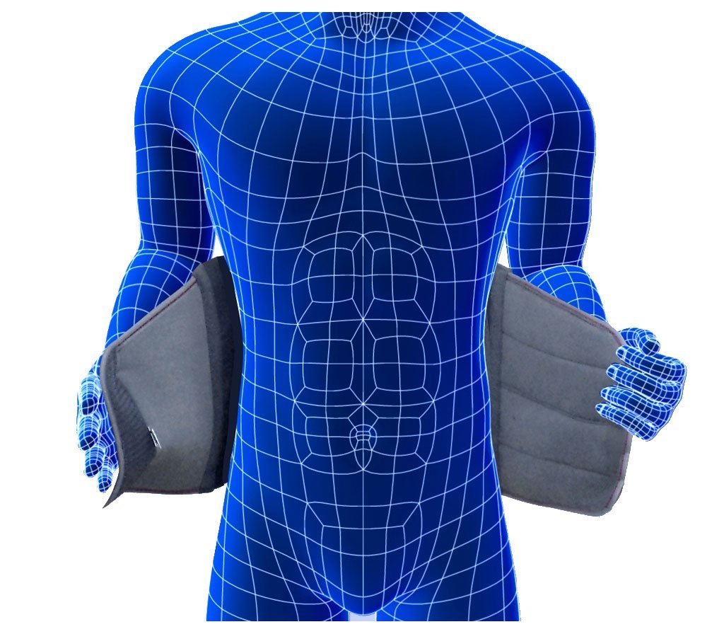 TYNOR Abdominal Support Tummy Trimmer Ventral Hernia Umbilical Belt Post-Ops Aid