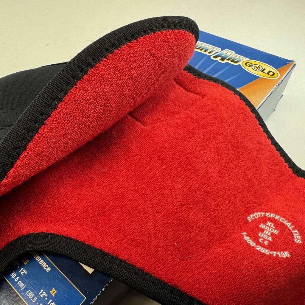 Sport Aid GOLD ThermaDry3 Ankle Wrap Medium Black