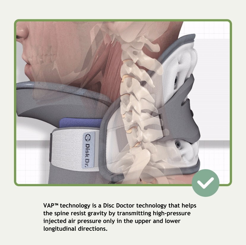 Disk Dr CS300 Neck Traction Device Neck Traction Treatment Medical Device VAP
