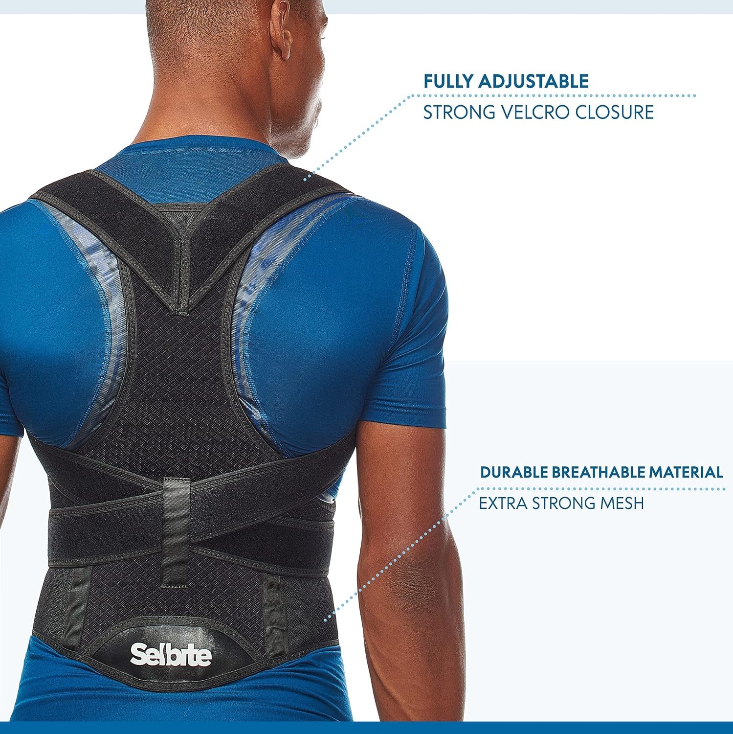 Unisex Medium Weight Posture Corrector – Supportive and Adjustable for Comfort