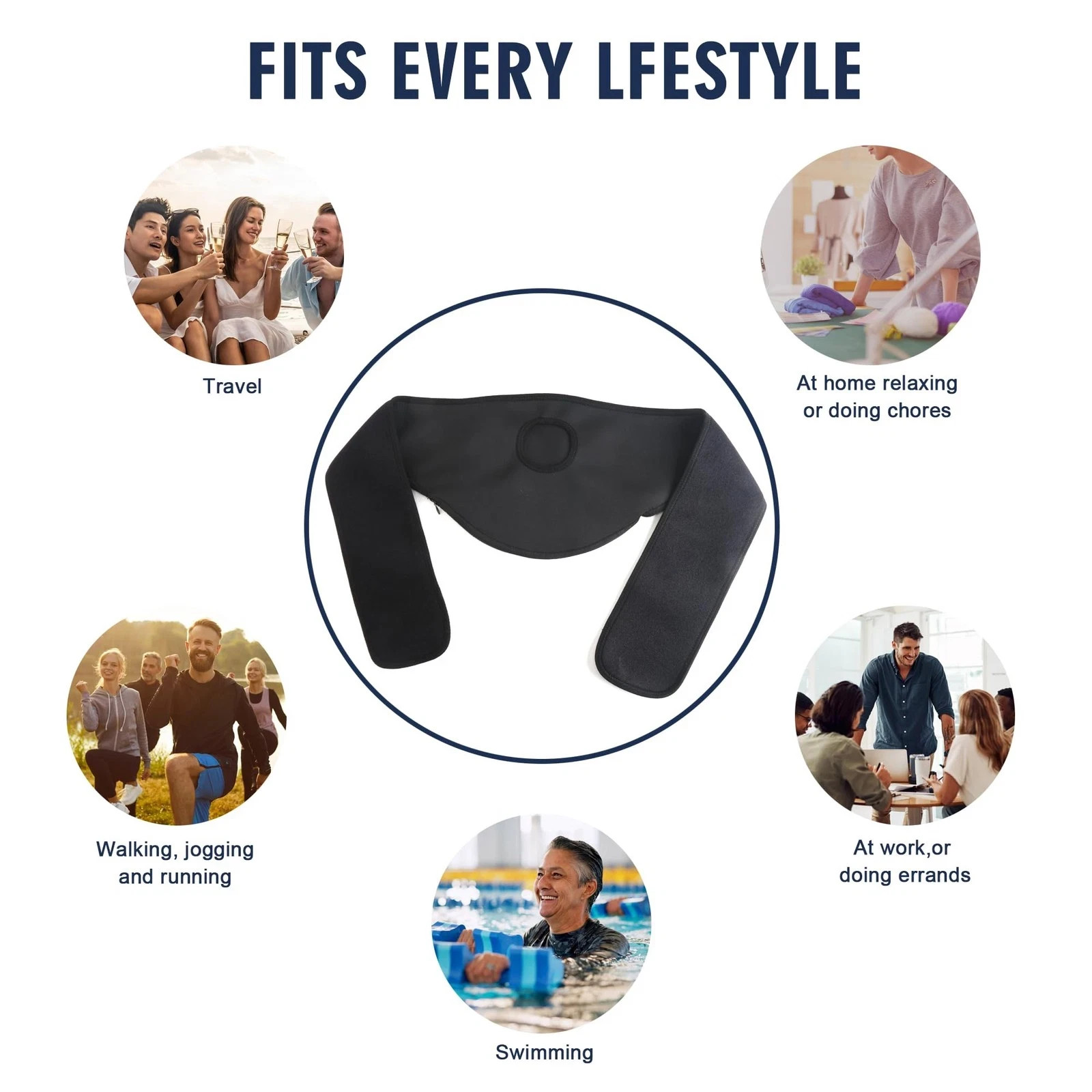 Ostomy Belt Adjustable 15”-48” Stealth Ostomy Bag Cover for Men Women | Swim…