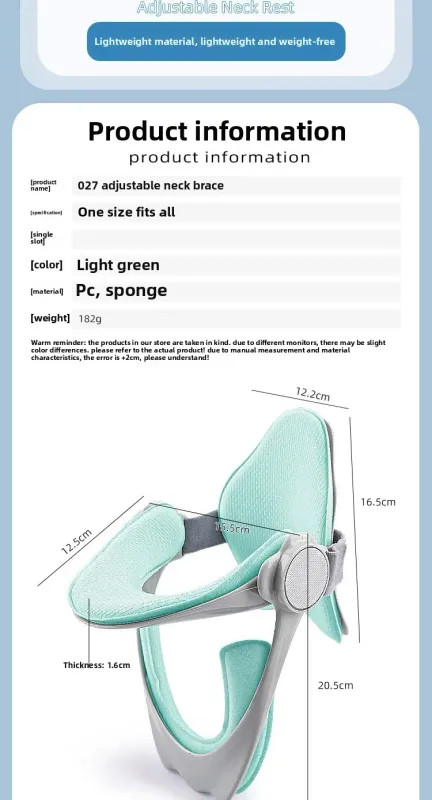 Adjustable Cervical Traction Device Posture Corrector Cervical Collar Neck