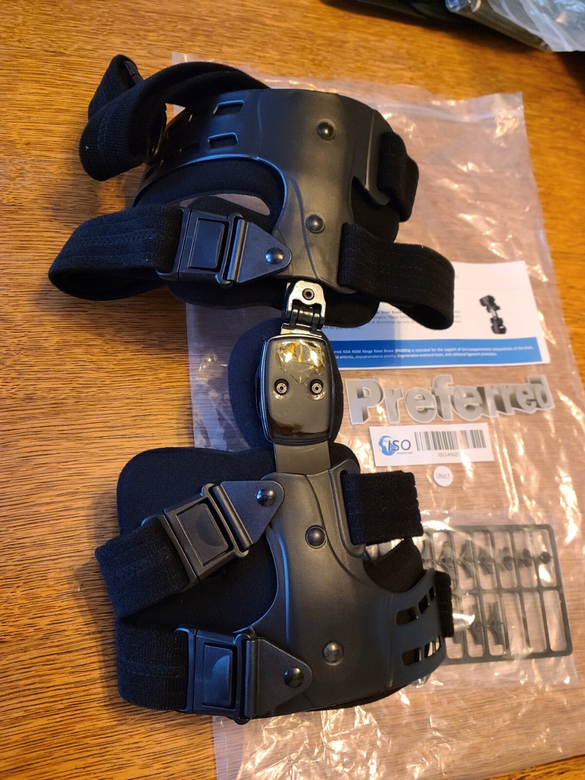 ISO Preferred KN207SL Orthopedic Hinge Small Left Knee Brace UNI