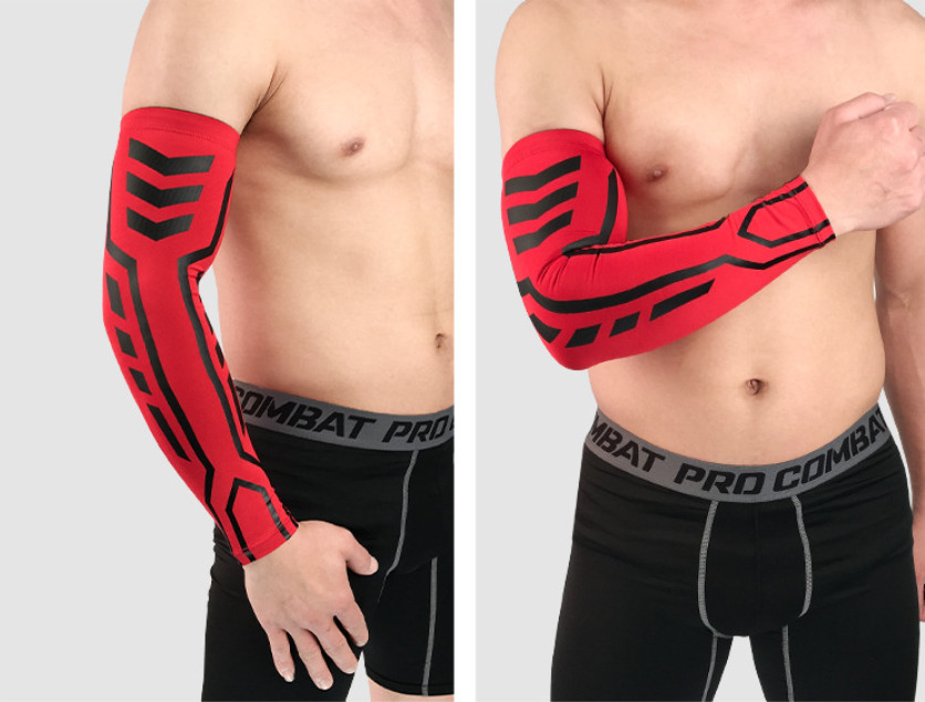 1pc Copper Compression Sleeve Joint Fit Arthritis Arm Gym Elbow Support Brace