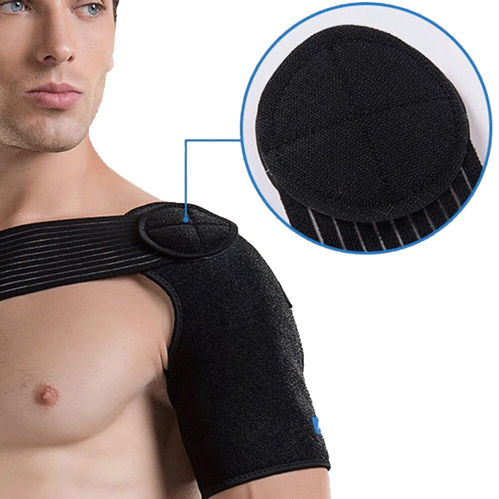 US Shoulder Brace Compression Sleeve Support Torn Rotator Cuff Joint Pain Relief