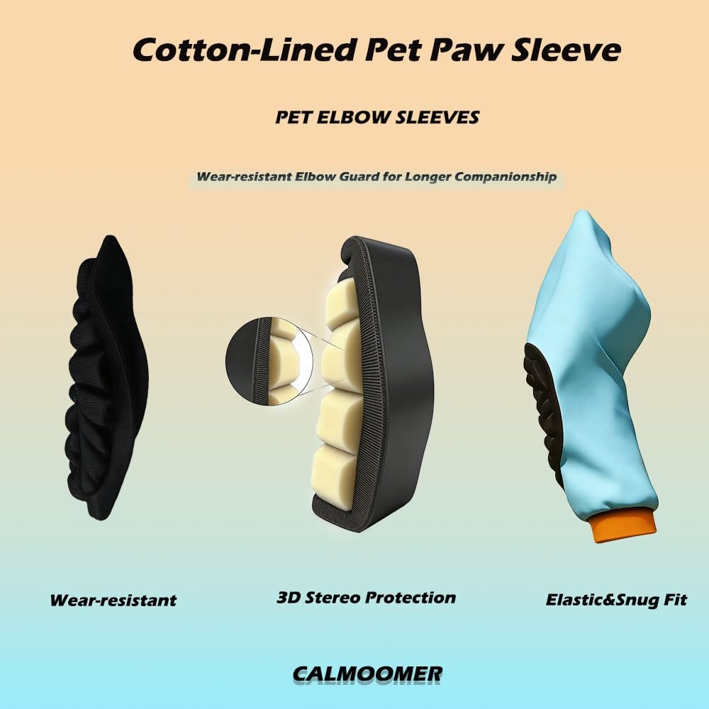 Dog Elbow Brace – Front Leg Protector with Shoulder Strap, Anti-Licking Pads …