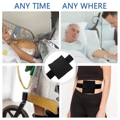 2PCS Breathable G Tube Belt for Gastrostomy & Dialysis – Comfortable & Concealed