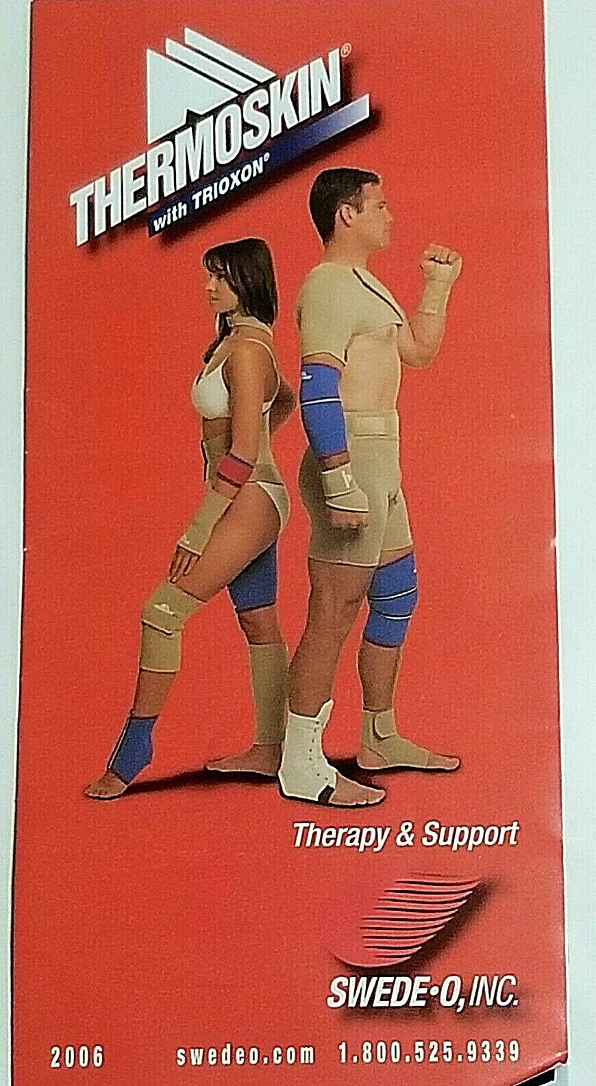 NEW Thermoskin W/Trioxon ~ XLG ~ Ankle AFG Stabilizer Therapy removable Supports