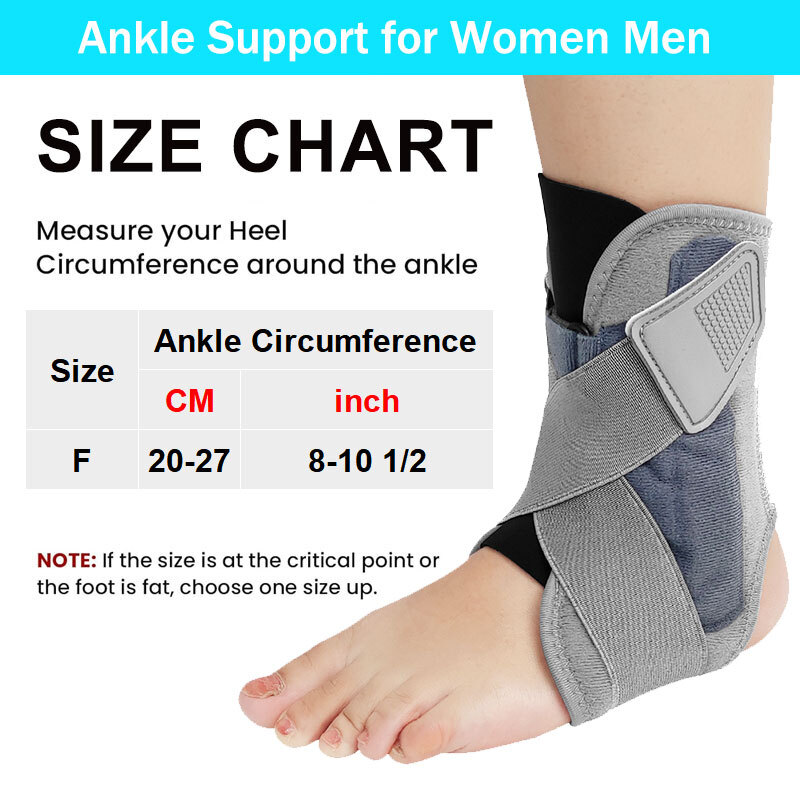 Foot Drop Ankle Brace Support Stabilizer Guard Tendonitis Achilles Sprain Brace