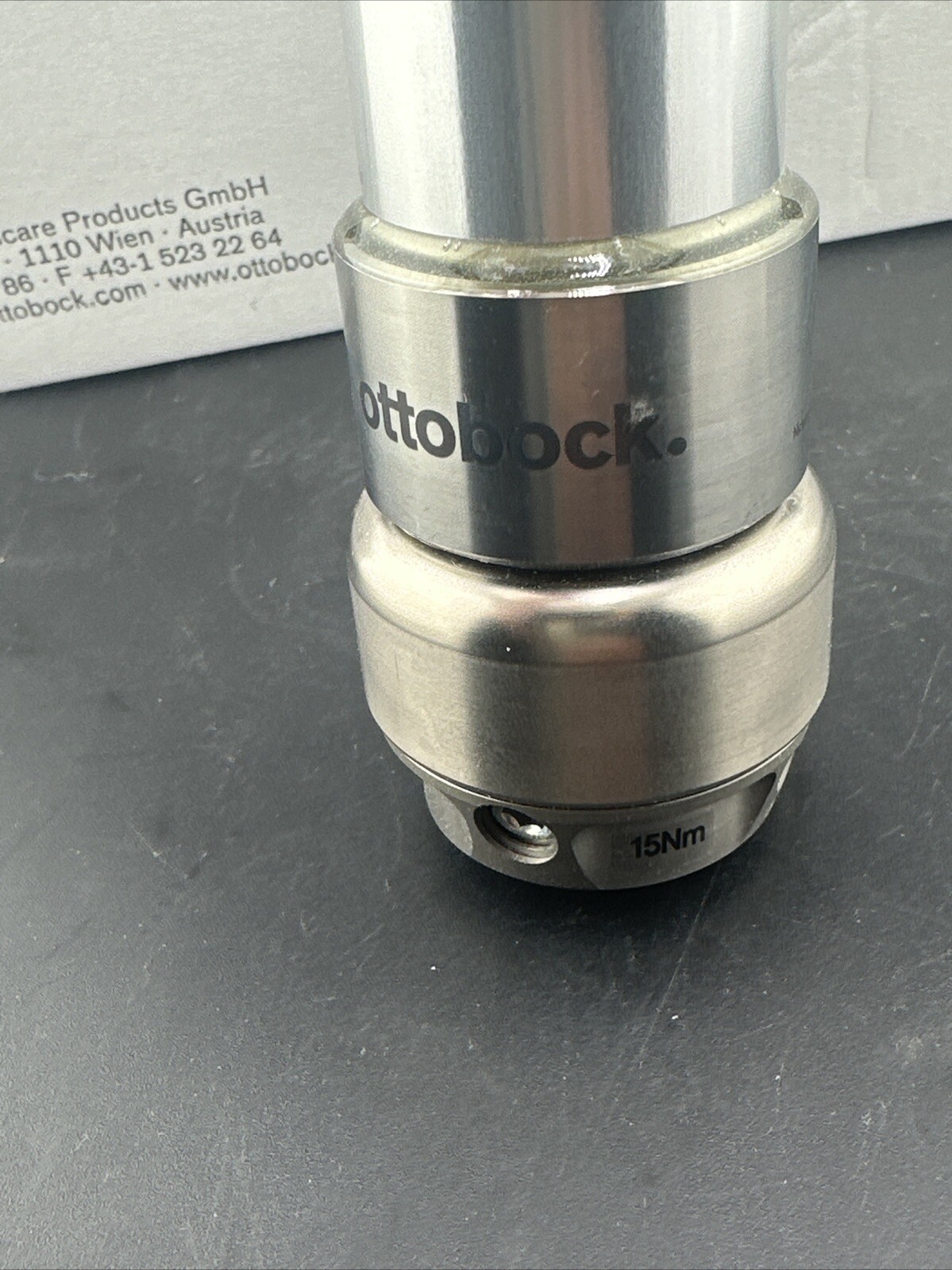 OTTOBOCK Otto Bock 2R67 Tube Adapter With Torsion Unit. Prosthetic Pylon