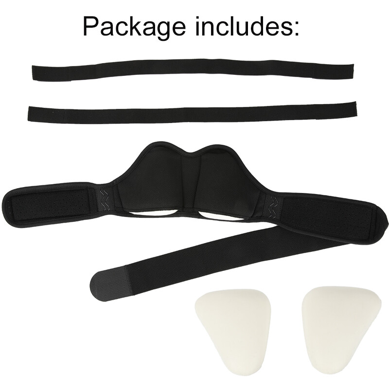 Adult Inguinal Hernia Support Belt Double Groin Truss Brace Pain Relief & Pads