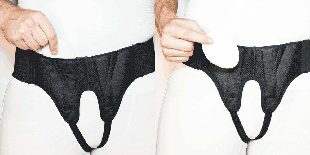Hernianew Hernia Belt for Men Brace with Double Size S M L XL XXL