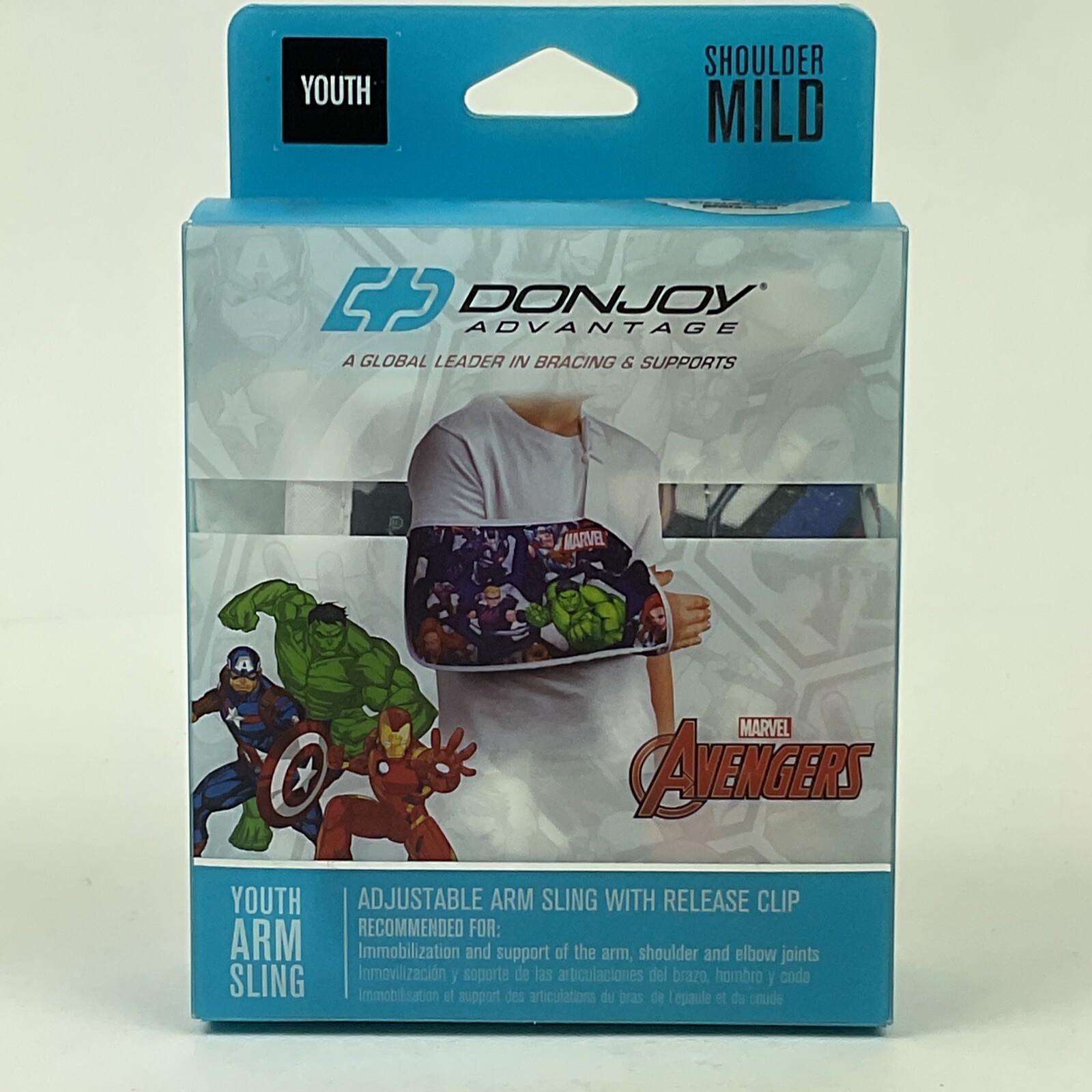 Marvel Avengers Adjustable Arm Sling with Release Clip Shoulder Mild Youth