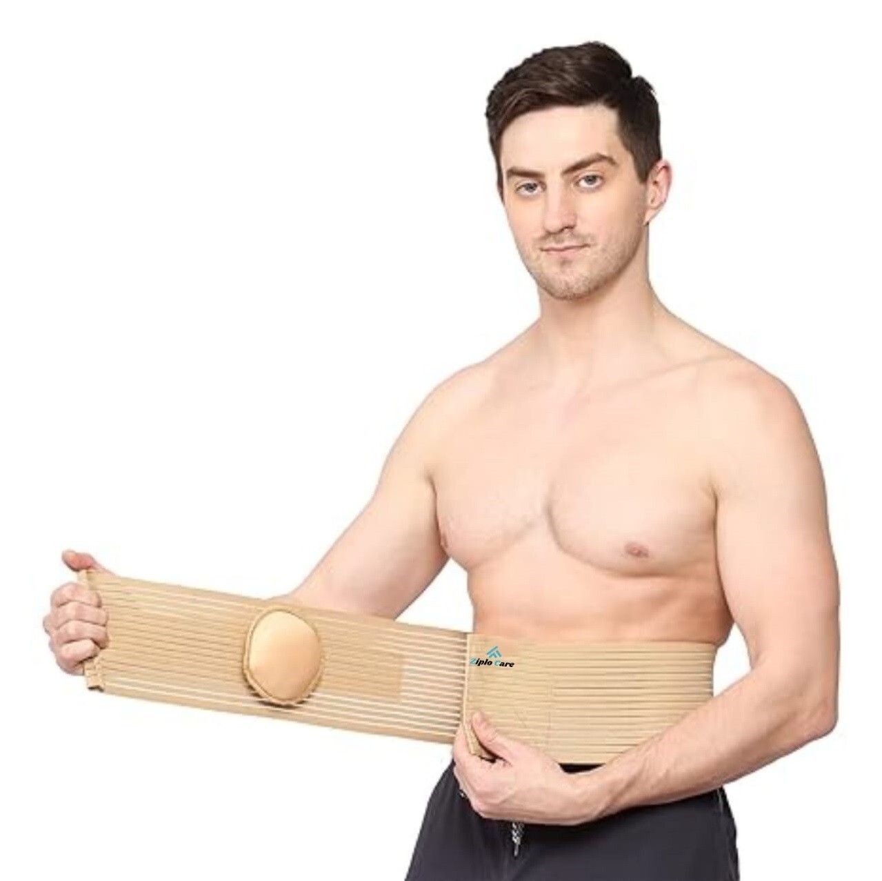 Umbilical Hernia Support Belt Abdominal Binder for Belly Button Navel or Hernias