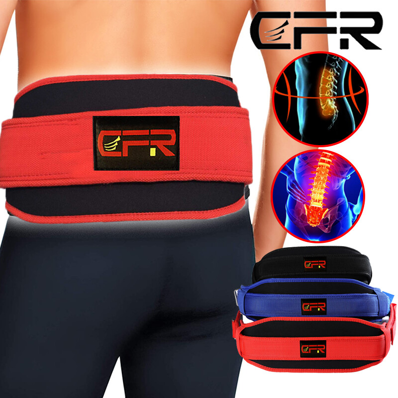 CFR Adjustable Lumbar Support Lower Waist Back Belt Brace Pain Relief Men Women