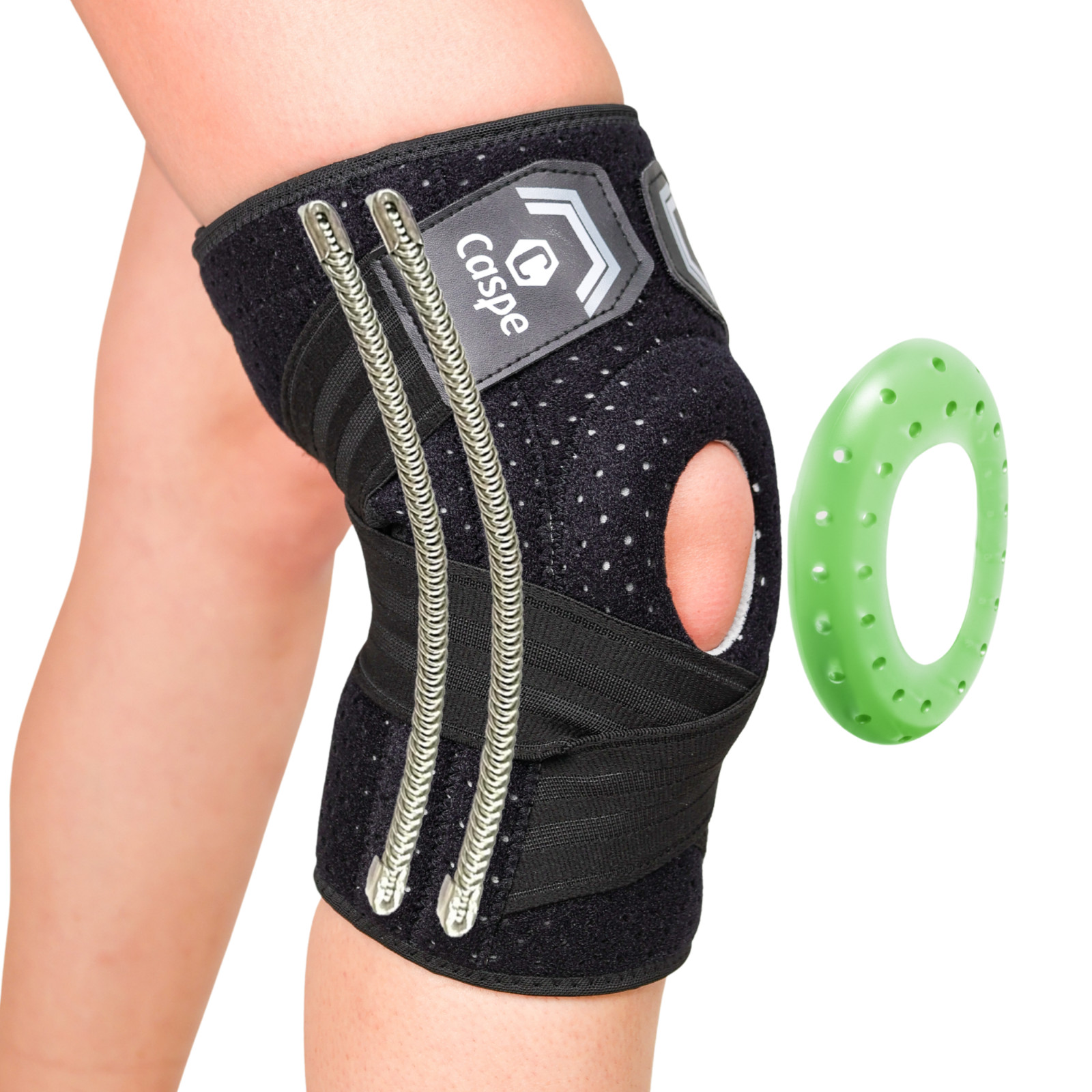 Knee Sleeve Compression Brace Support Meniscus Sport Joint Pain Arthritis Relief