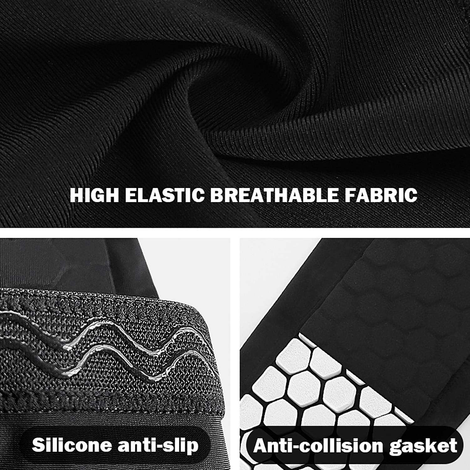1Pcs Women Men Football Shin Guards Soccer Honeycomb Anti-collision Compression