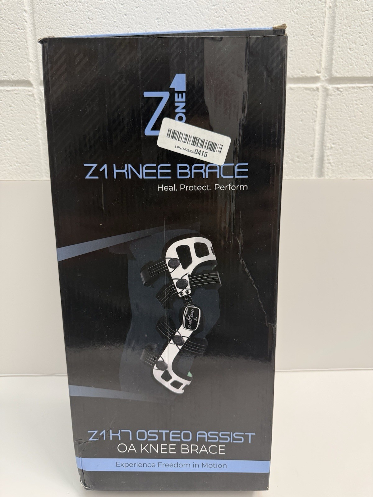 Z1 K7 Osteo Assist Double Upright OA Unloader Knee Brace for Mild to Left Large