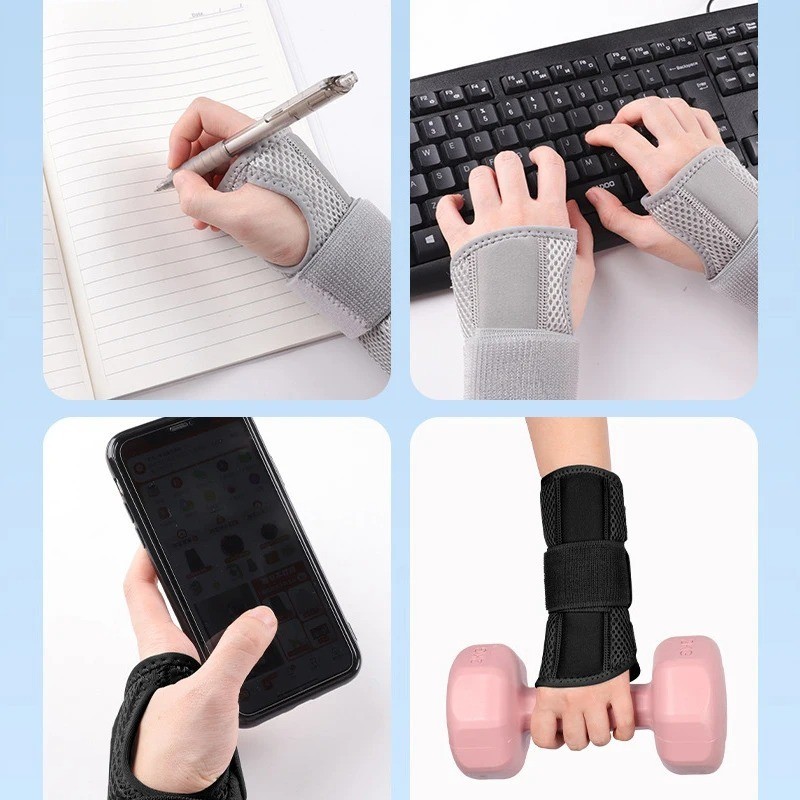 NEW Wrist Brace for Carpal Tunnel – Adjustable Night Support Brace with Splints