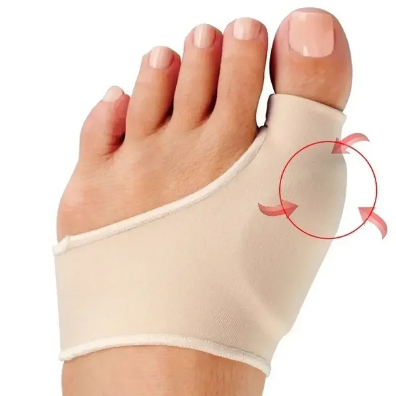 Silicone Toe Separator Socks – Adjustable Hallux Valgus Splint w/Bunion