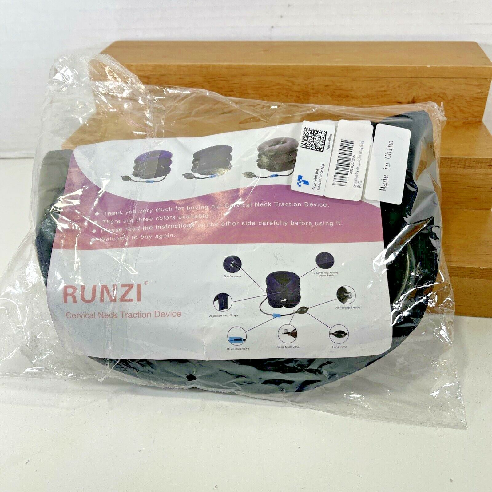 NEW IN PACKAGE Runzi Cervical Neck Traction Device