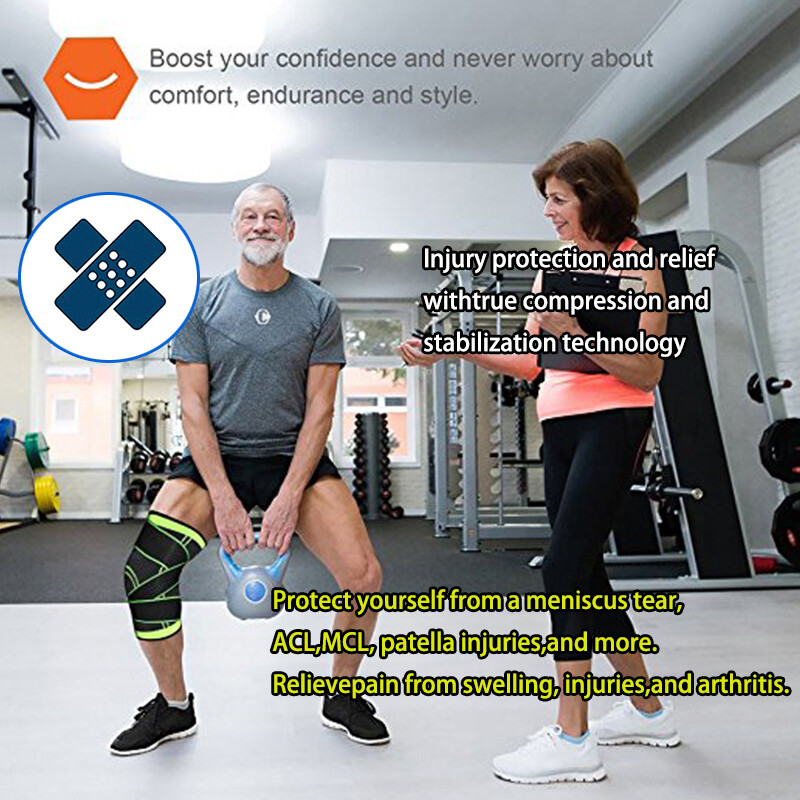 Rodillera Ortopedica Para Trabajo Sports Gym Correr Dolor De Rodillas Rodilleras