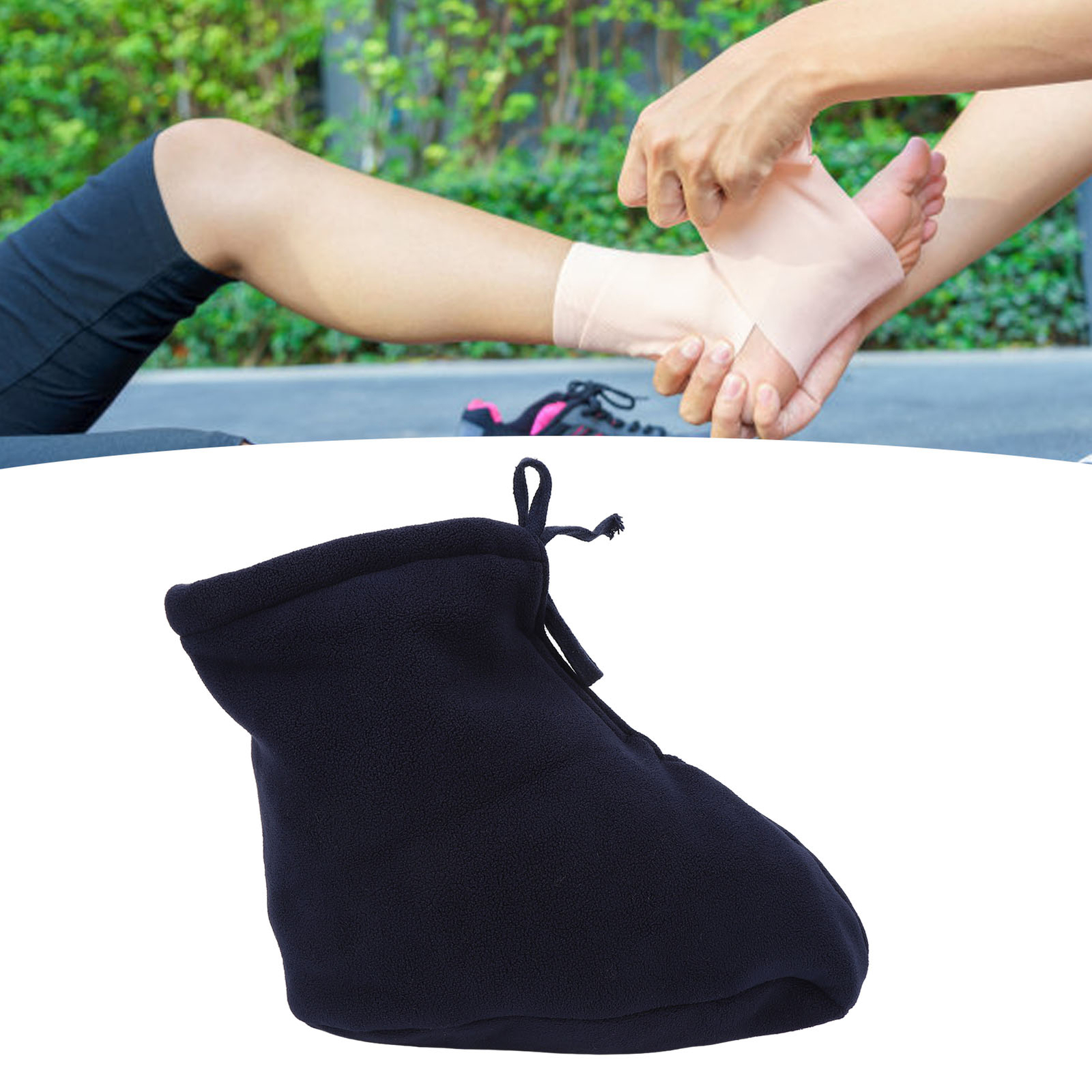 Cast Toe Cover Sock Thickened Padded Cast Foot Warm Sock For Autumn Winter US