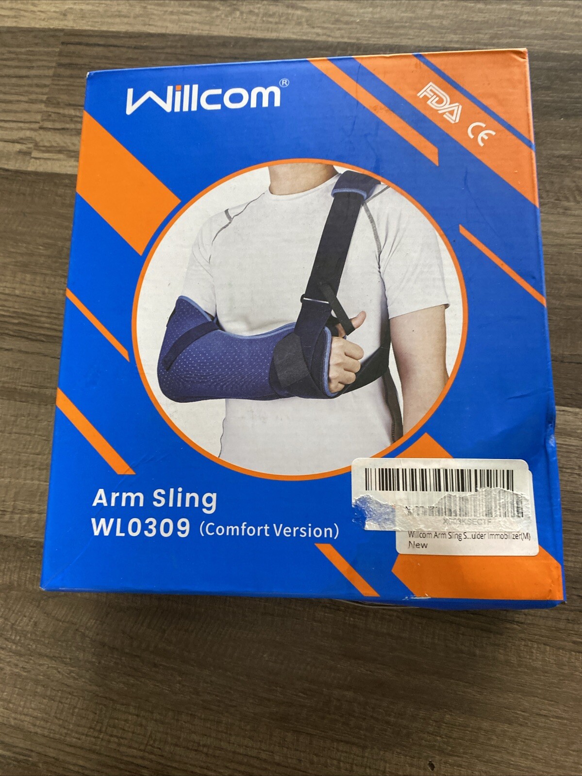 Willcom Arm Sling Shoulder Immobilizer Bracing High Pouch Support StrapRight m/4