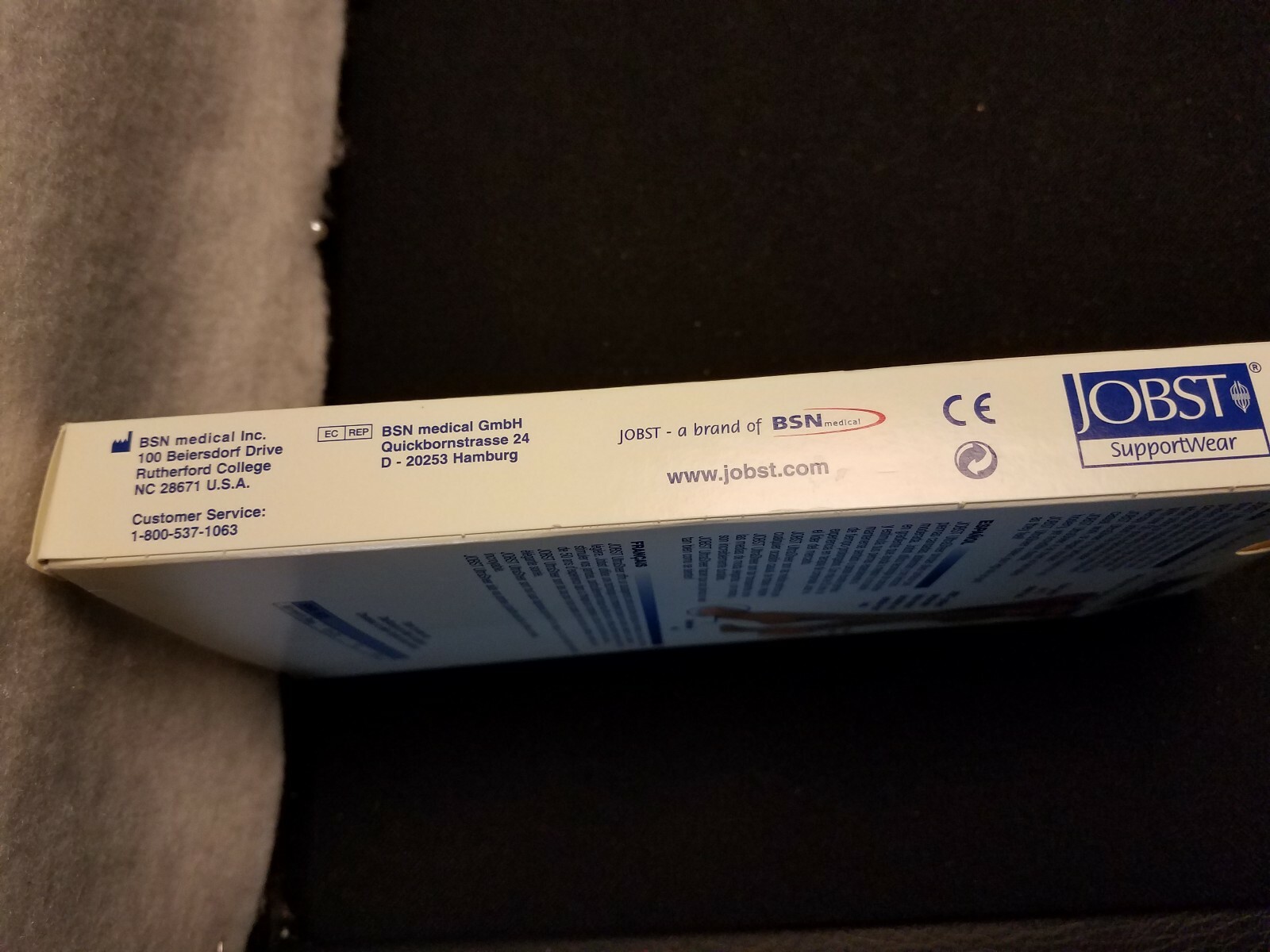 JOBST SupportWear (7-9) Knee CT Mild Compression 8-15 mmHg Ultra Sheer Knee High