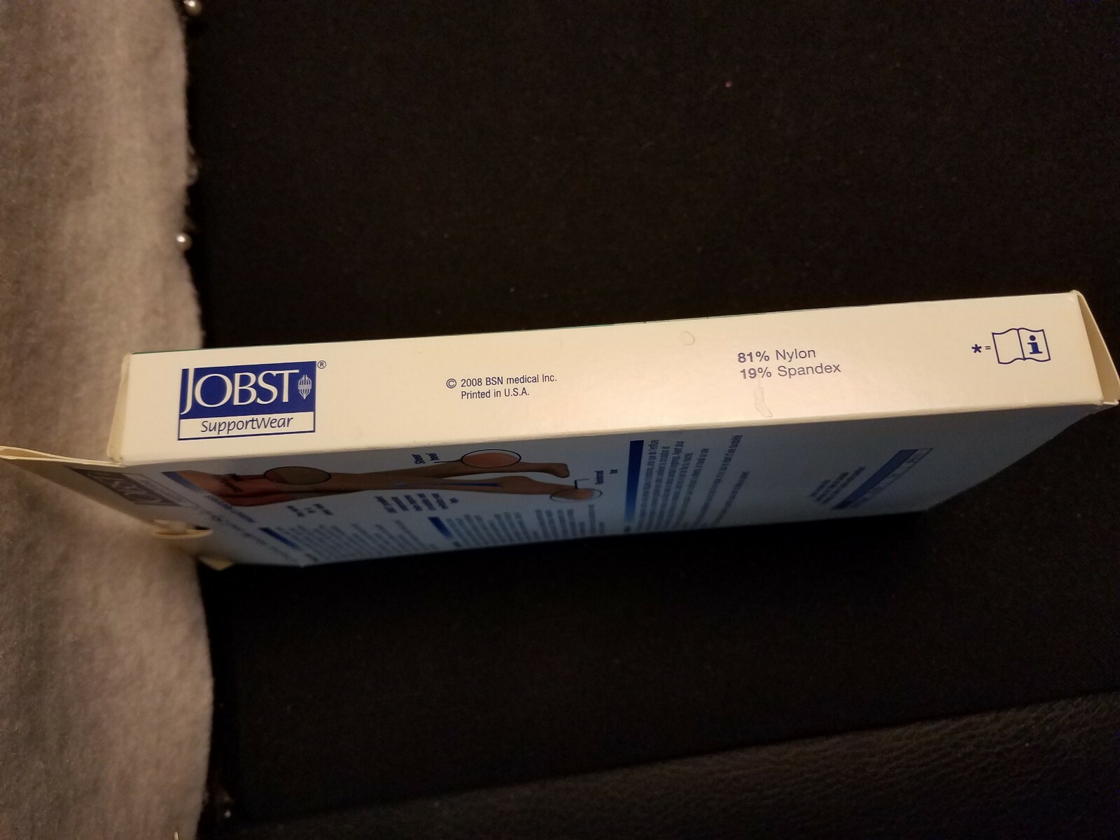 JOBST SupportWear (7-9) Knee CT Mild Compression 8-15 mmHg Ultra Sheer Knee High