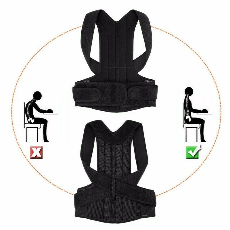 Heavy Lifting Back Support Belt Adjustable Posture Corrector Secure Safety Work