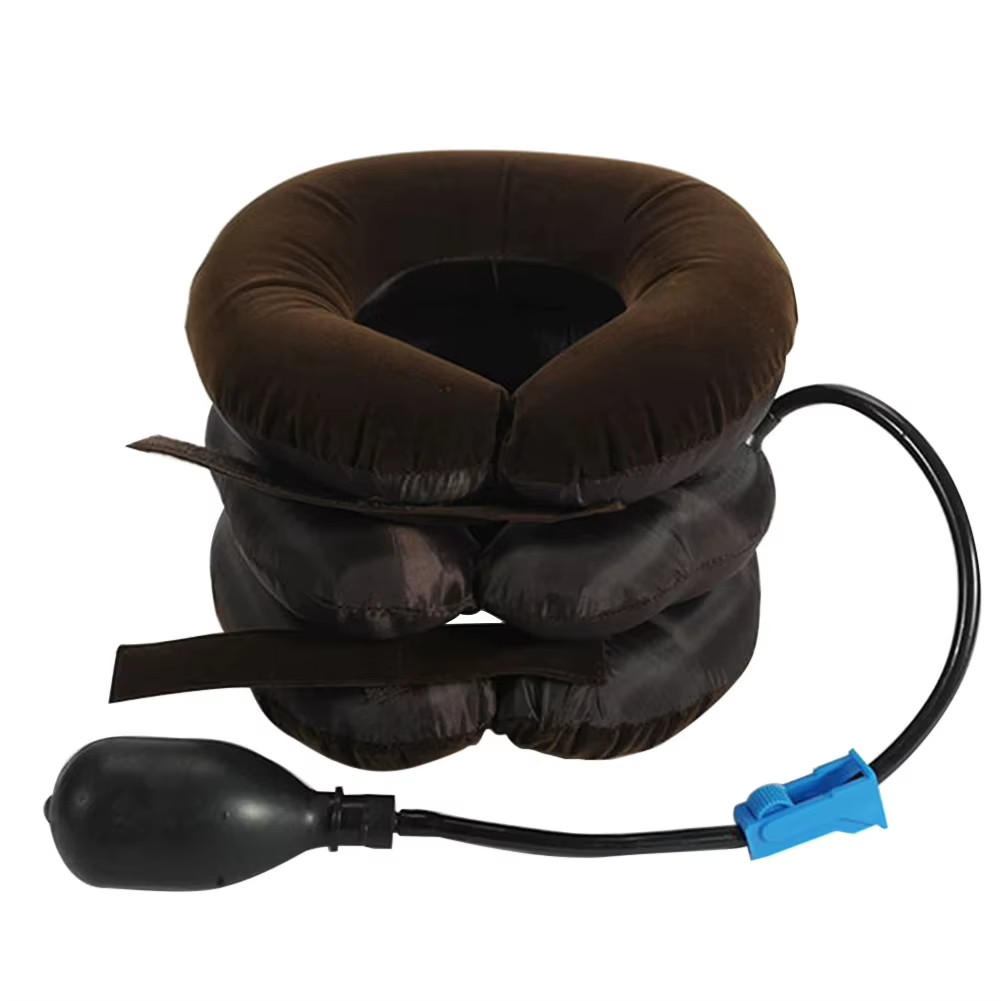 Inflatable Neck Stretcher Cervical Traction Device – Neck Brace Support for Home