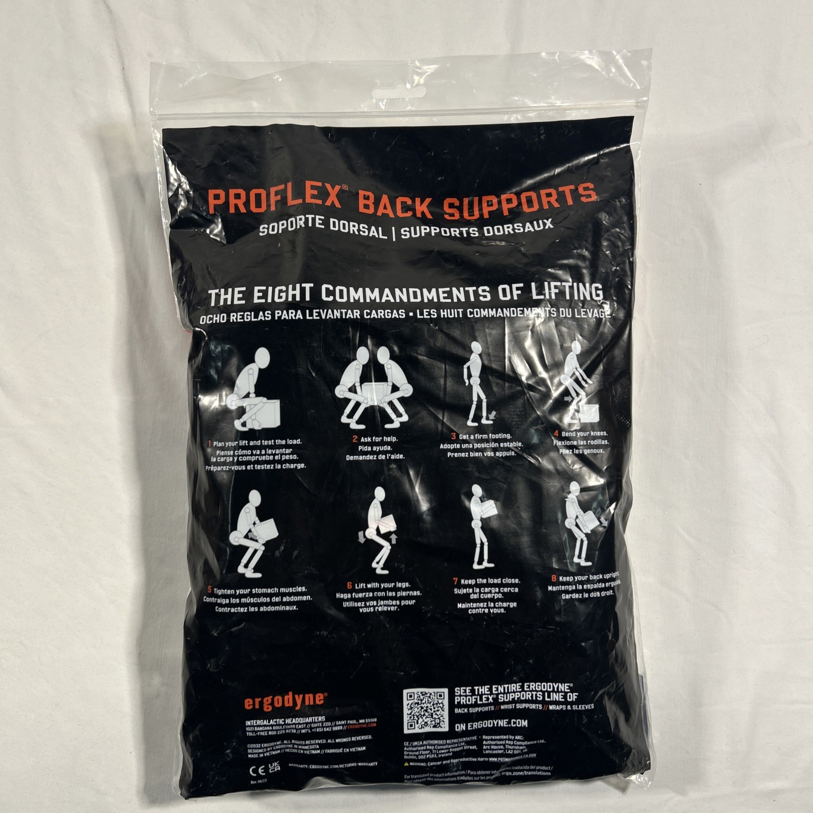 ProFlex 1600 Standard Elastic Back Support Brace Size XL
