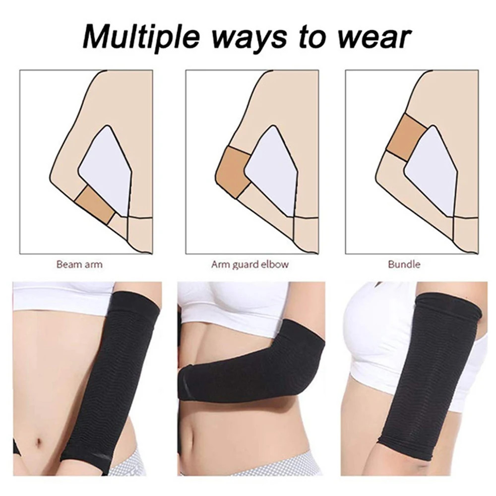 Knitted Arm Sleeve For Shaping And Beauty Elastic Contraction And Auxiliary
