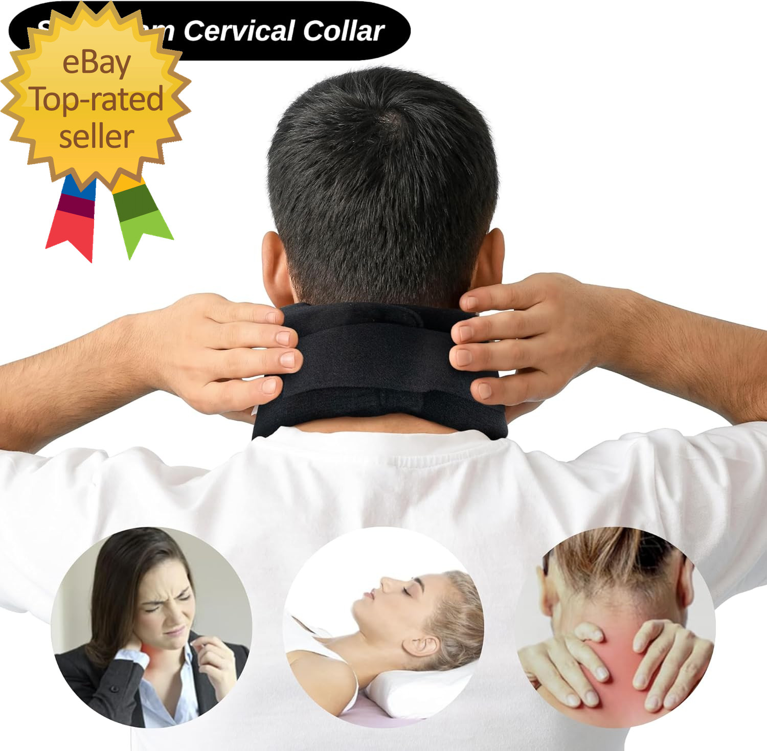 Neck Brace for Sleeping – Keep Mouth Closed during Sleep Chin Strap for Sleepin